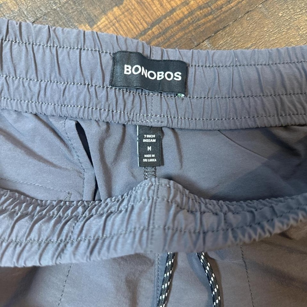 Bonobos The Rec Swim Shorts 7" Inseam Mens M Charcoal Gray - Picture 2 of 8